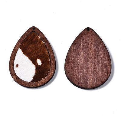 Eco-Friendly Cowhide Leather Pendants