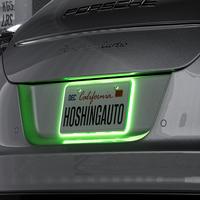 2025 Universal LED License Plate Frame – Glow Frame, IP67 Waterproof, Plug & Play