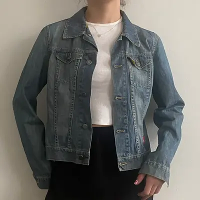 Kocca Denim Jacket - Large Blue Cotton