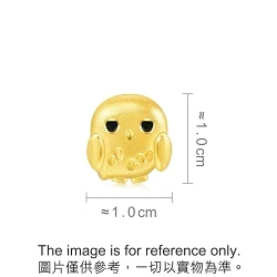 999 Gold Hedwig Charm