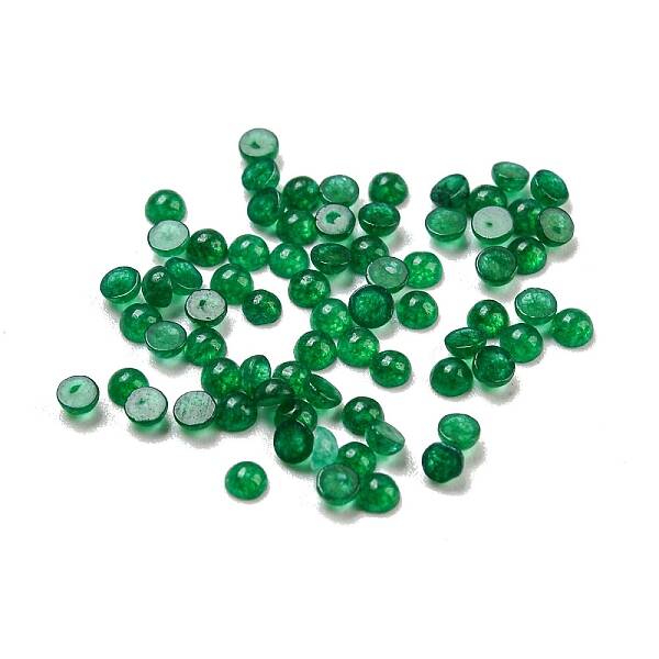 Natural Malaysia Jade Dyed Cabochons