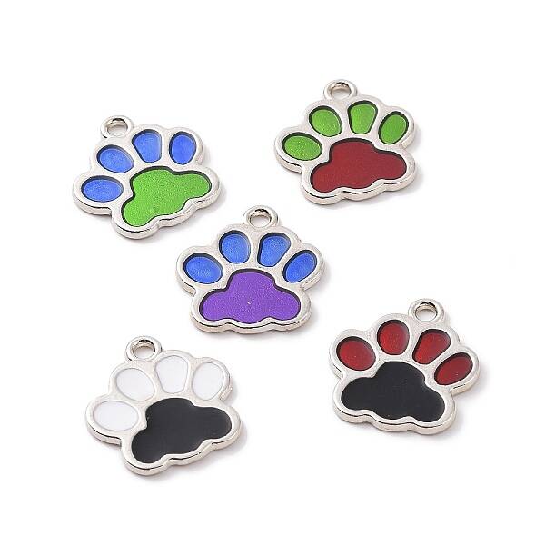 Alloy Enamel Pendants