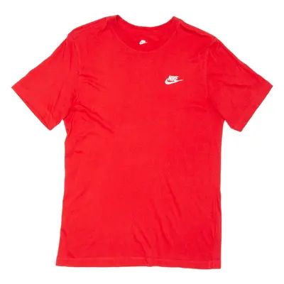 NIKE Mens T-Shirt Red S