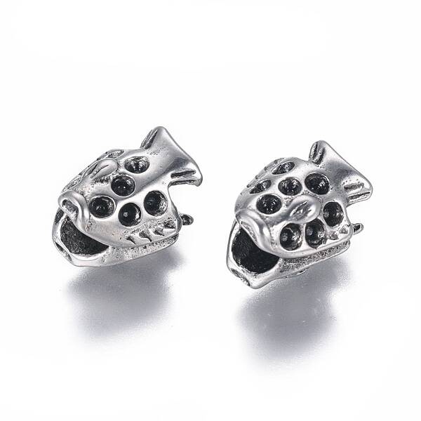 304 Stainless Steel European Bead Rhinestone Settings