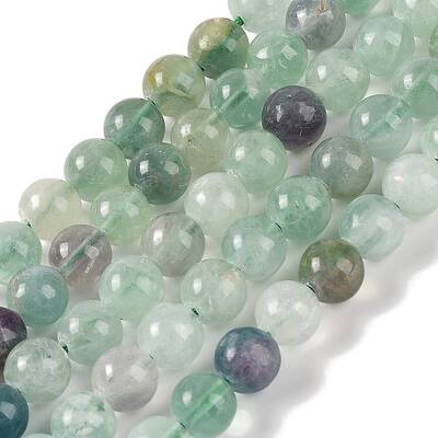 Natural Fluorite Beads Strands