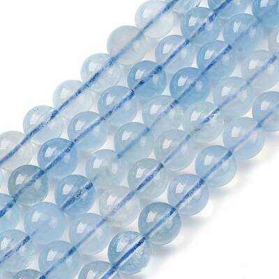 Natural Aquamarine Beads Strands
