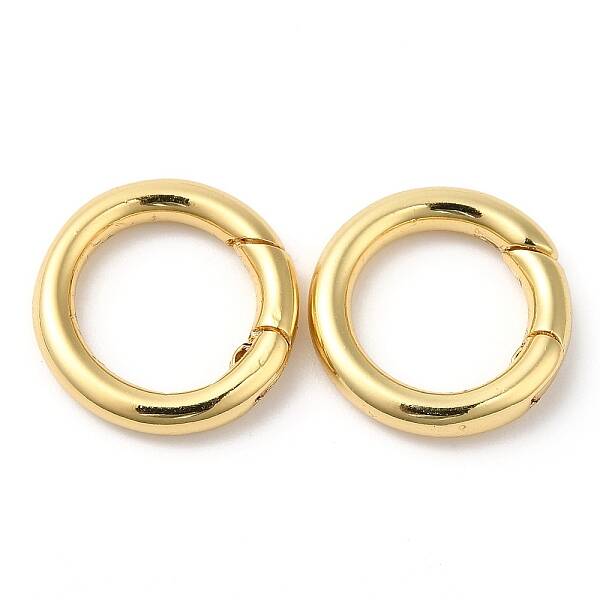 Brass Spring Gate Rings