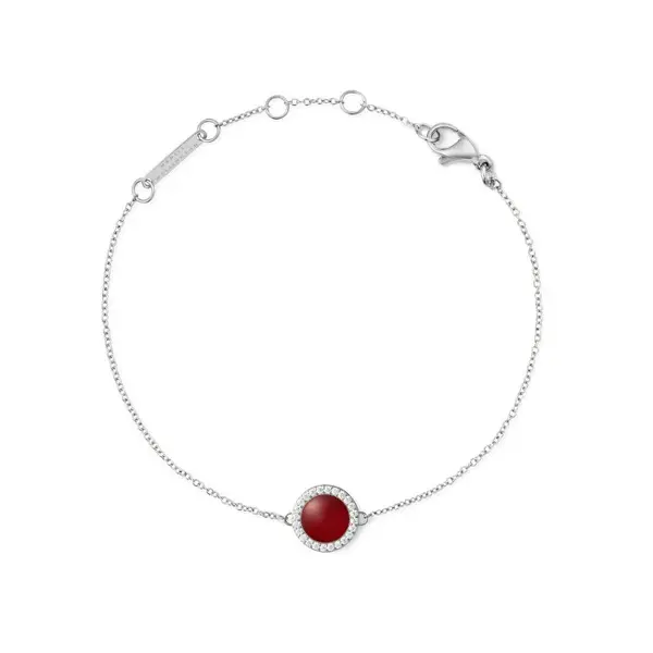 Daniel wellington Elegant bracelet with agate and crystals DW00401434