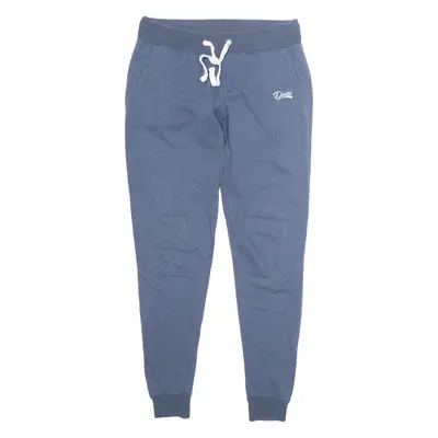 DIESEL Womens Joggers Blue Tapered S W28 L30
