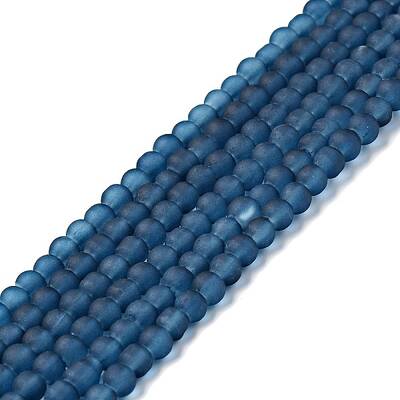 Transparent Glass Bead Strands