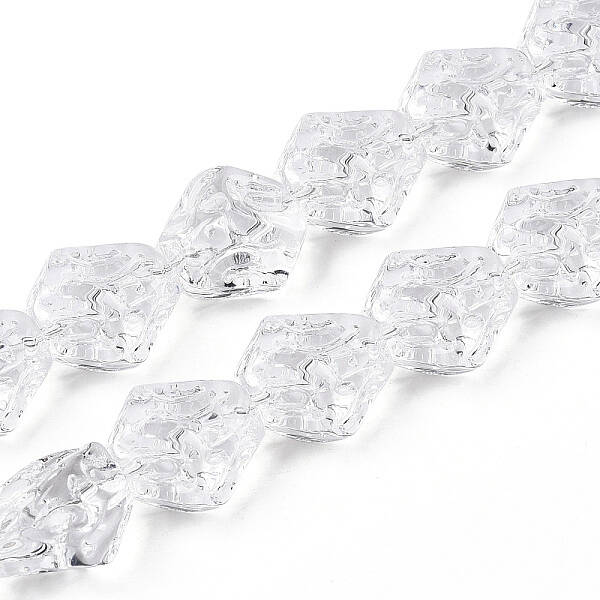 Transparency Glass Beads Strands
