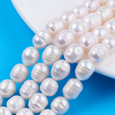 Natural Cultured Freshwater Pearl Beads Strands