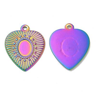 Ion Plating(IP) 304 Stainless Steel Pendant Cabochon Settings