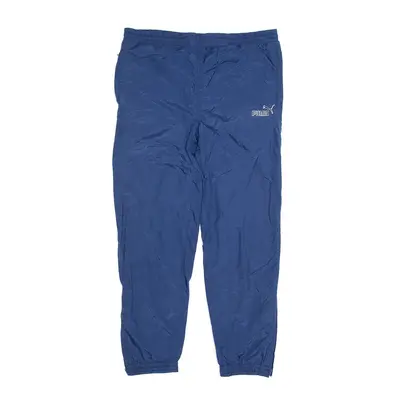 PUMA Sports Blue Regular Straight Track Pants Boys L W34 L28