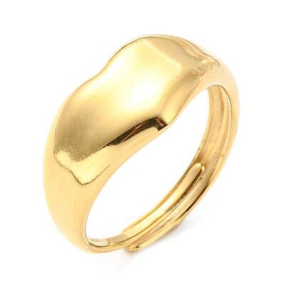 Adjustable 304 Stainless Steel Heart Ring for Women