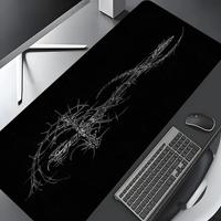 Gothic Thorned Cross Pattern Mouse Pad, Large Gaming Mouse Pad, Aesthetic Desktop Decoration Protective Pad, Non-slip Rubber ...