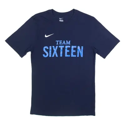 NIKE Team Sixteen Mens T-Shirt Blue S