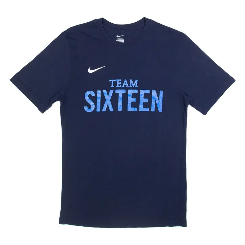 NIKE Team Sixteen Mens T-Shirt Blue S