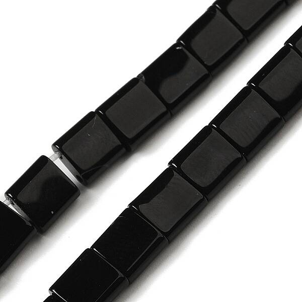 Natural Black Onyx(Dyed & Heated) Beads Strands