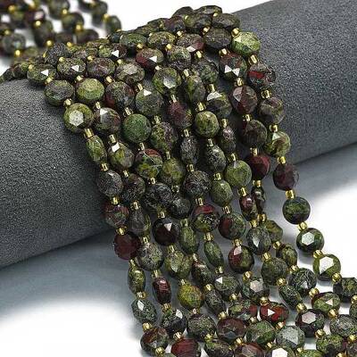 Natural Dragon Blood Beads Strands
