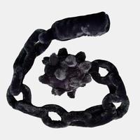 Flail Scarf Meteor Hammer Scarf Fashion Acessories for Men & Women Scarf for Anime Fan Manga Gift