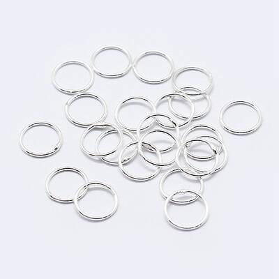925 Sterling Silver Round Rings