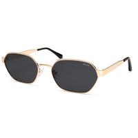 SOJOS Trendy Polarized Hexagon Sunglasses for Women Men, UV400 Retro Rectangle Shades