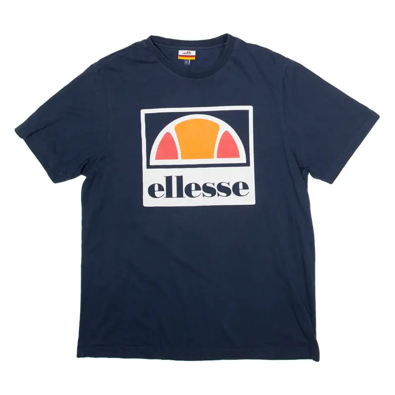 ELLESSE Womens T-Shirt Blue L