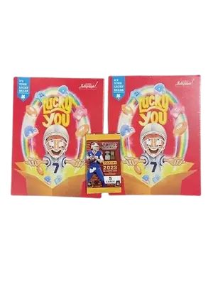 2023 Score Football Cards and (2) Signed Mini Helmet (PYT)