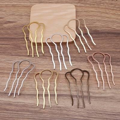 Brass Hair Combs Findings