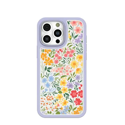 Clear Blooming Wild iPhone 16 Pro Max Case With Lavender Ridge