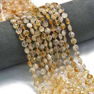 Natural Citrine Beads Strands