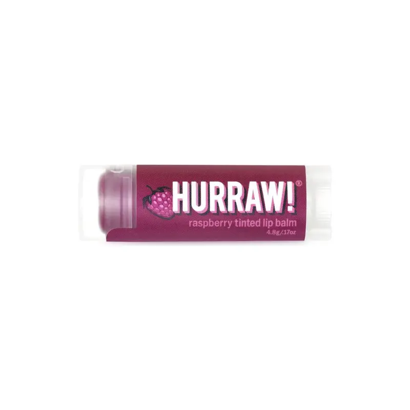 Hurraw! Raspberry Lip Balm