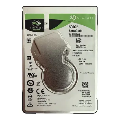 2E717D-500 Seagate 500GB 5400RPM SATA 6Gb/s 2.5-Inch 128MB Cache Barracuda Hard Drive