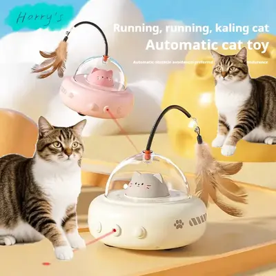 Harry's Pets CAT Teasing Toys - Ideal for Fun and Engagement in Pets, Includes Various Interactive Toys for Dogs Automatic