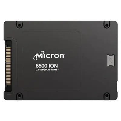 MTFDKCC30T7TGR-1BK1DFCYYR Micron 6500 ION 30.72TB TLC PCIe NVMe 4.0 x4 U.3 2.5-Inch Solid State Drive