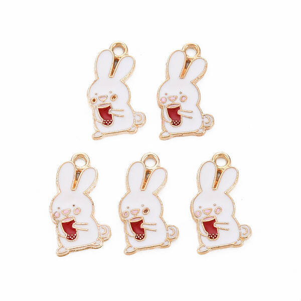 Alloy Enamel Pendants
