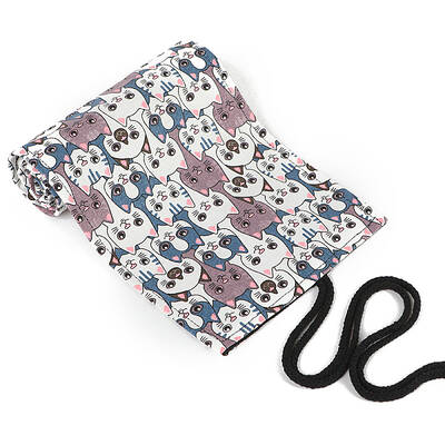 Printing Cloth Rollup Pen Bag