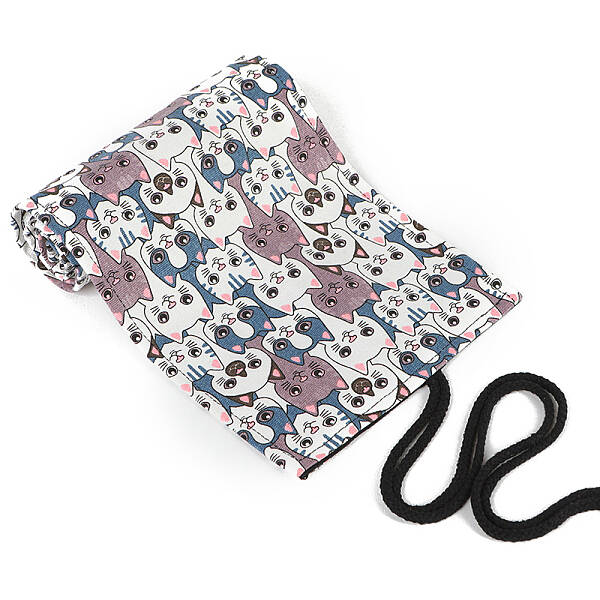 Printing Cloth Rollup Pen Bag