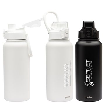 12 Custom Perka Rex 32 oz Double Wall, Stainless Steel Water ...