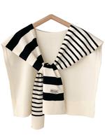 Women's Striped Print Scarf, Casual Soft Comfortable Shawl for Daily Wear, Fashion Accessories for Women & Girls