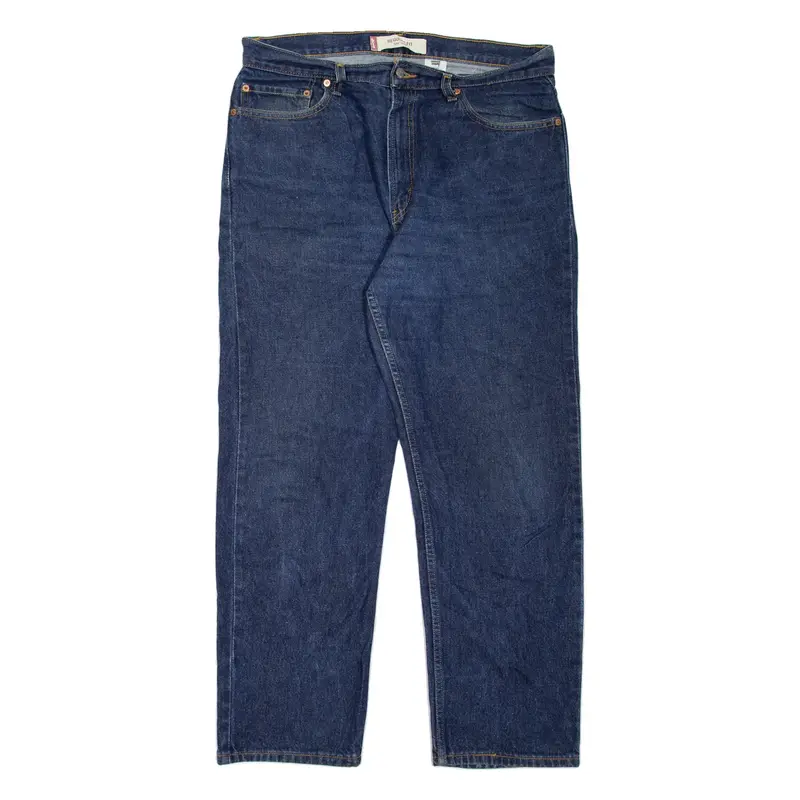 LEVI'S 505 Jeans Mens Blue Regular Straight W36 L30