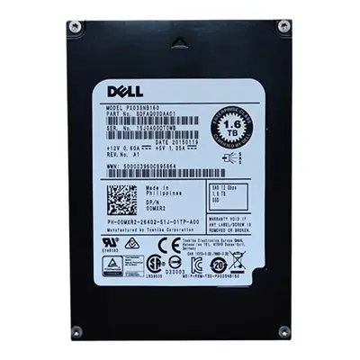 Dell 0MXR2 | 1.6TB Multi-Level Cell SAS 12Gb/s Hot-Pluggable 2.5-Inch Solid State Drive for PowerEdge Servers