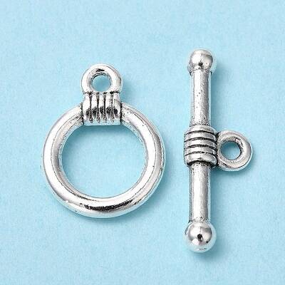 Tibetan Style Alloy Toggle Clasps