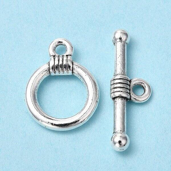 Tibetan Style Alloy Toggle Clasps