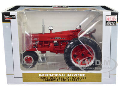 International Harvester Farmall 300 Narrow Front Tractor Red \