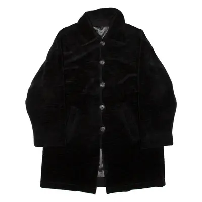 Womens Overcoat Coat Black XL