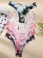 Women's All Over Print Panty, Soft Comfy Breathable Knicker for Daily Wear, Underwear for Women