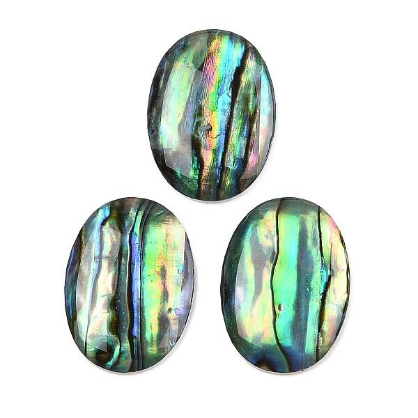 Natural Paua Shell Cabochons
