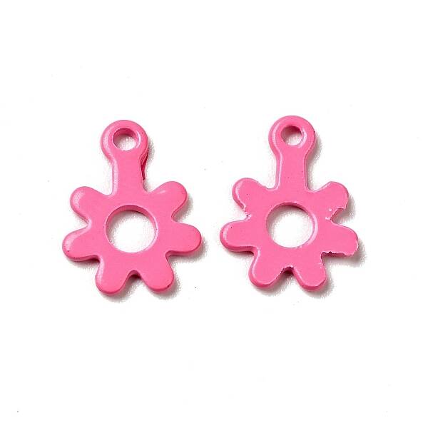 Spray Painted 201 Stainless Steel Charms